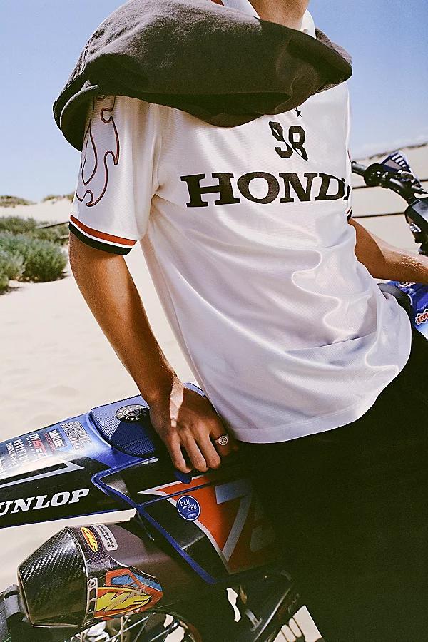 Honda 1998 Soccer Jersey Polo Tee Mens at Urban Outfitters Product Image