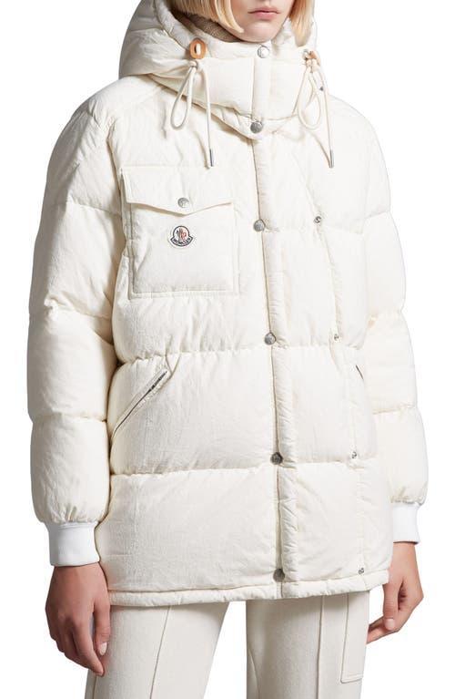 Moncler Karakorum Cotton Hooded Down Jacket Product Image