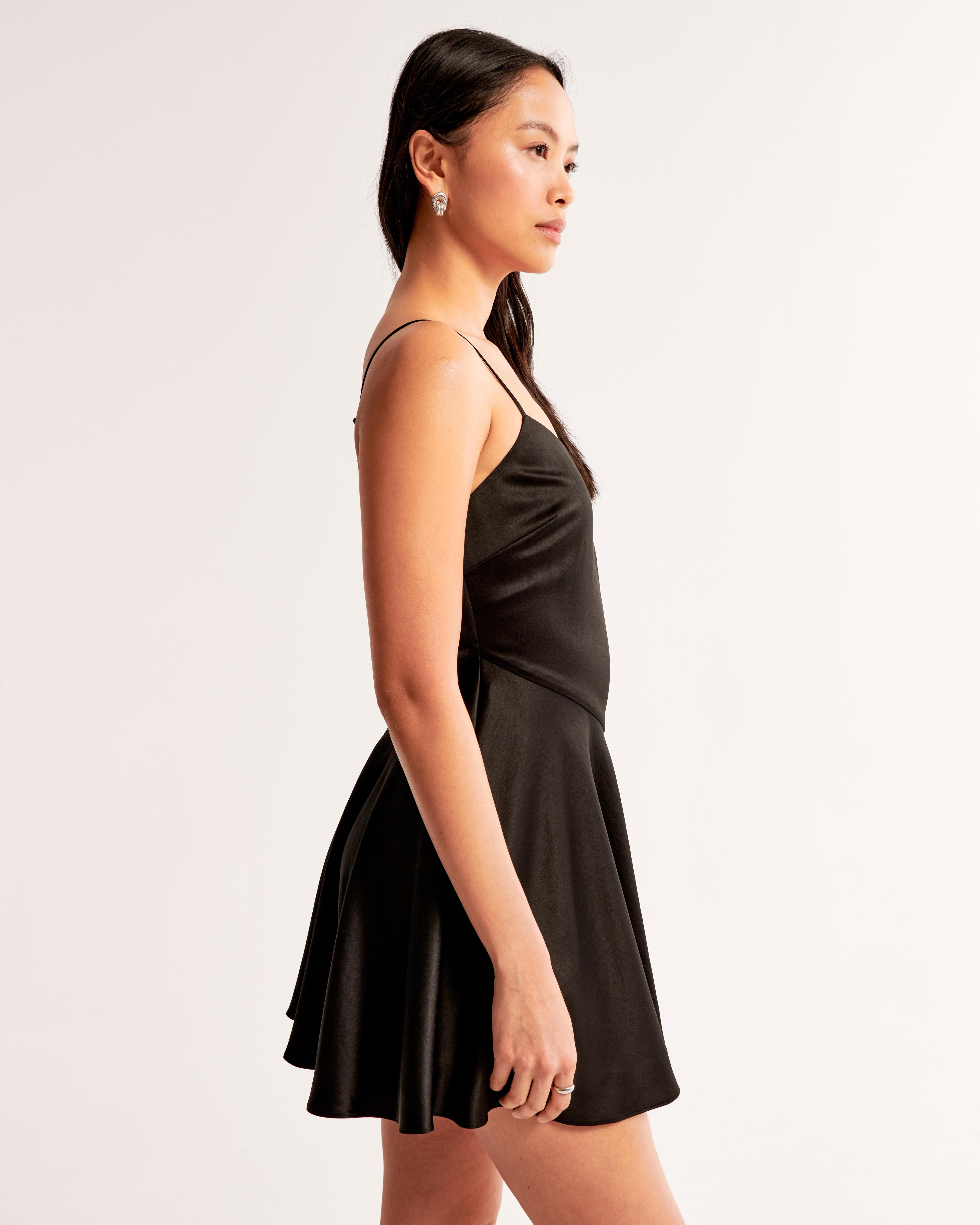 Asymmetrical Hem Mini Dress Product Image