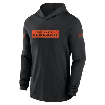 Denver Broncos Sideline Men's Nike Dri-FIT NFL Long-Sleeve Hooded Top Product Image