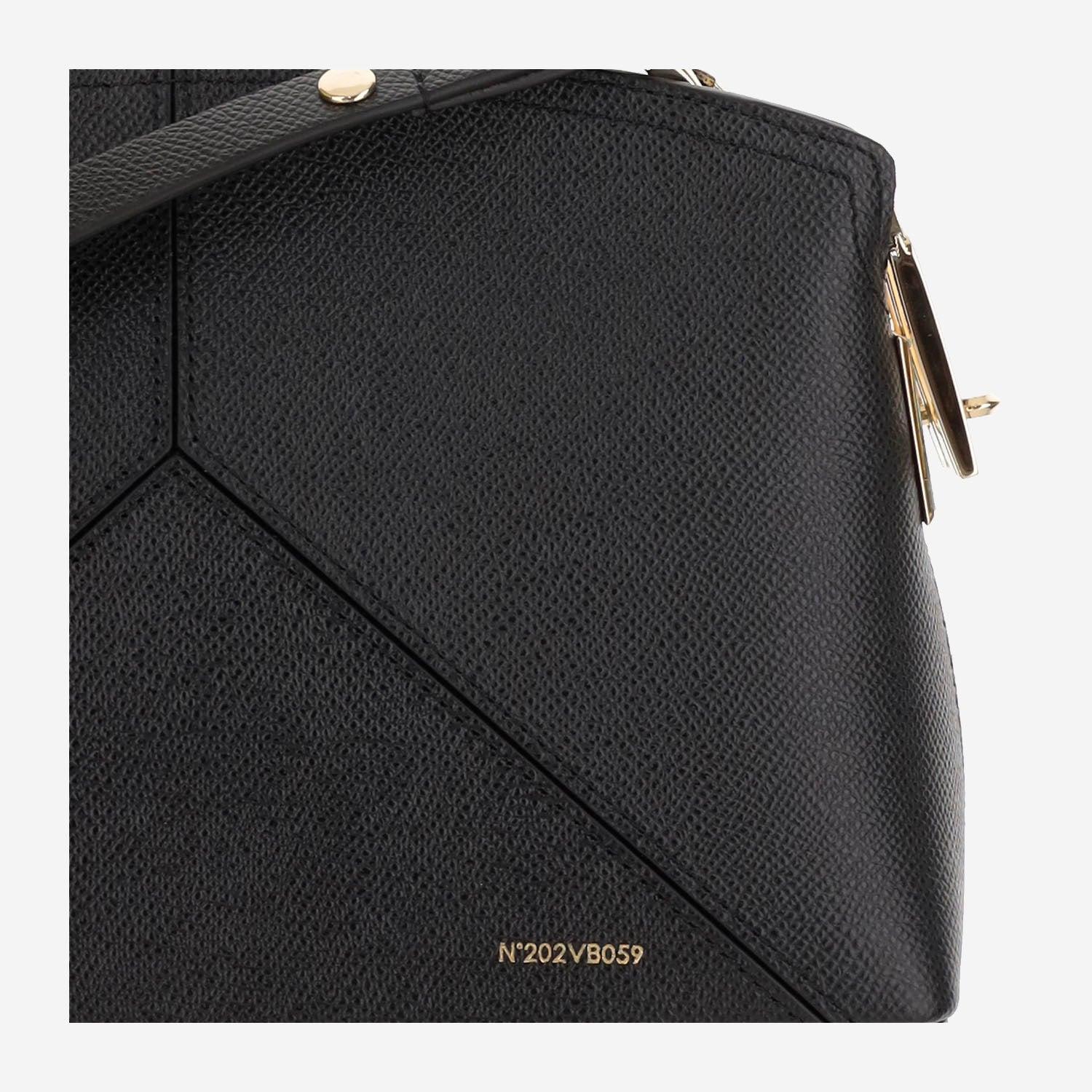 Victoria Leather Crossbody Bag In Black Product Image