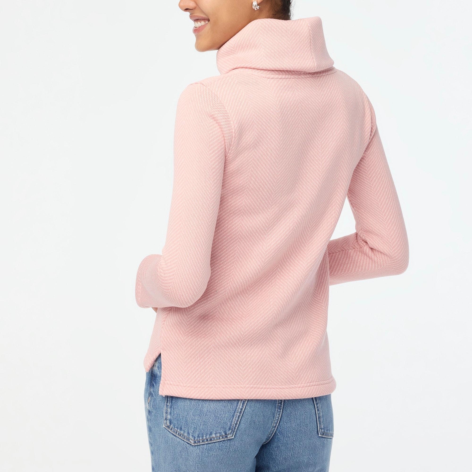 Long-sleeve funnelneck pullover Product Image