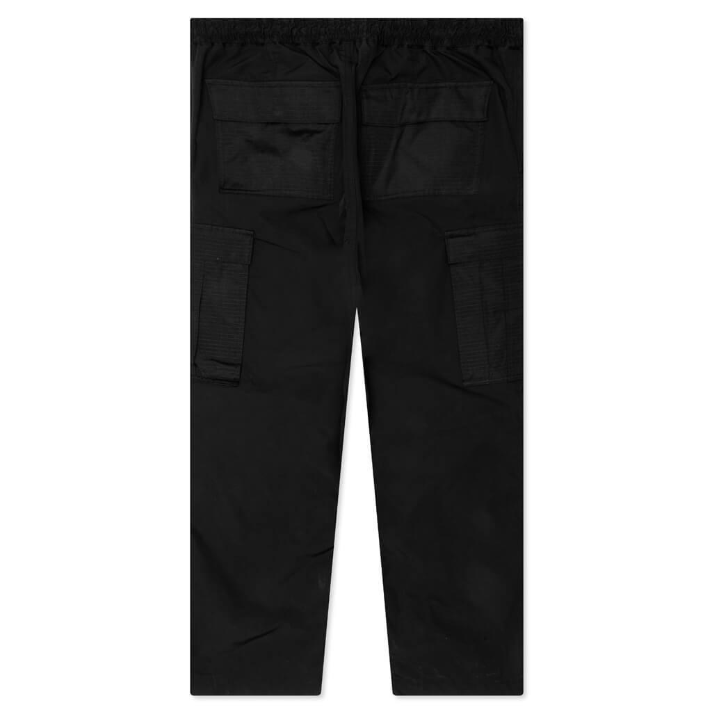 Nylon Cargo Pants - Black Male Product Image