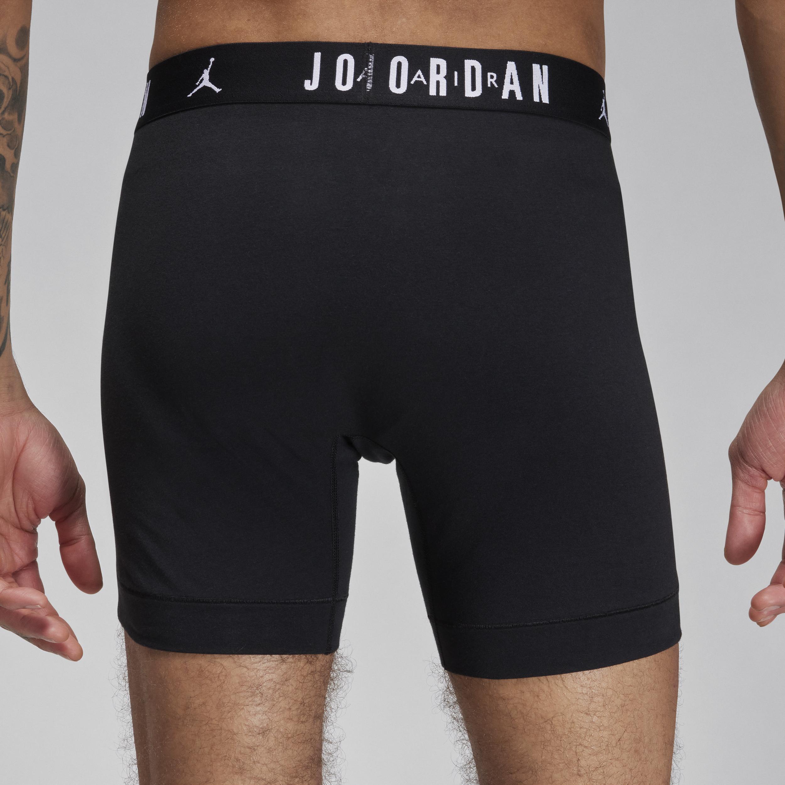 Men's Jordan Flight Cotton Boxer Briefs (3-Pack) Product Image