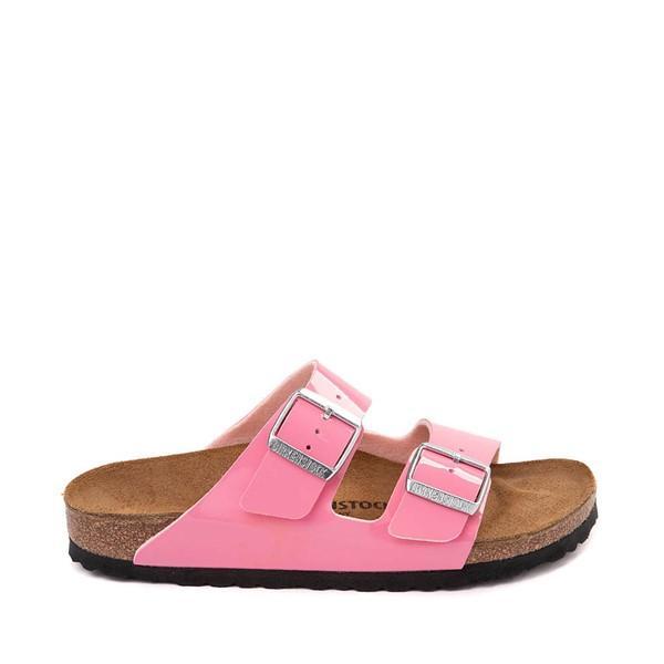 Womens Birkenstock Patent Arizona Sandal - Candy Pink Product Image