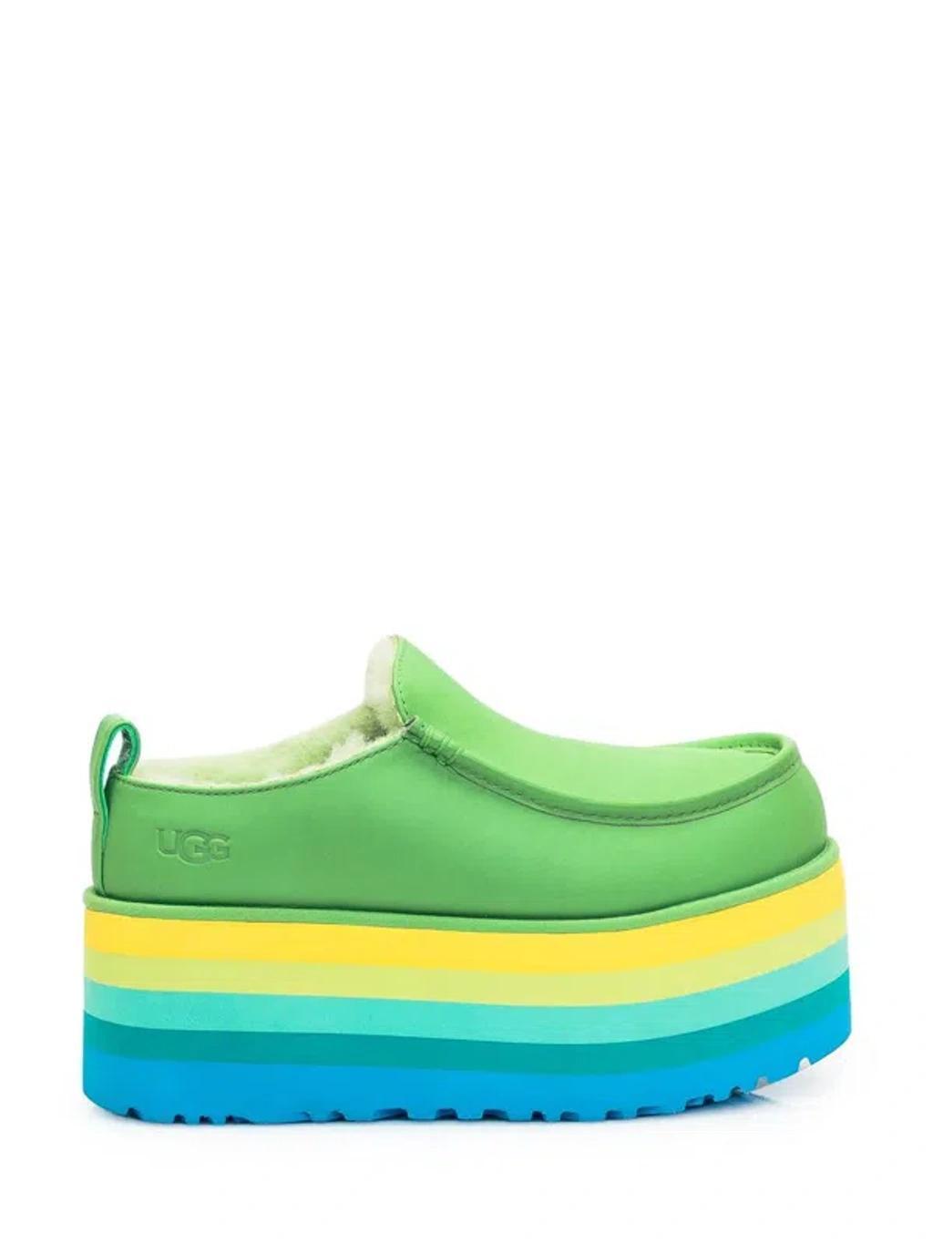 UGG Sandal With Platform In Green Product Image