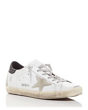 Golden Goose Super-Star Glitter Detail Low Top Sneaker Product Image