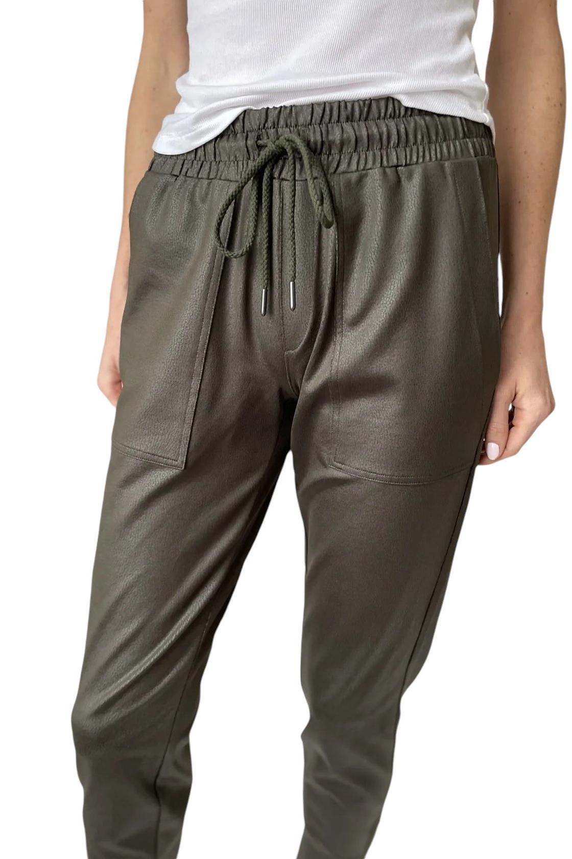 Coated Zip Jogger Product Image