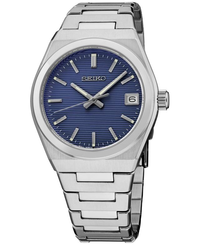 Seiko Womens Essentials Stainless Steel Bracelet Watch 34mm - Blue Product Image