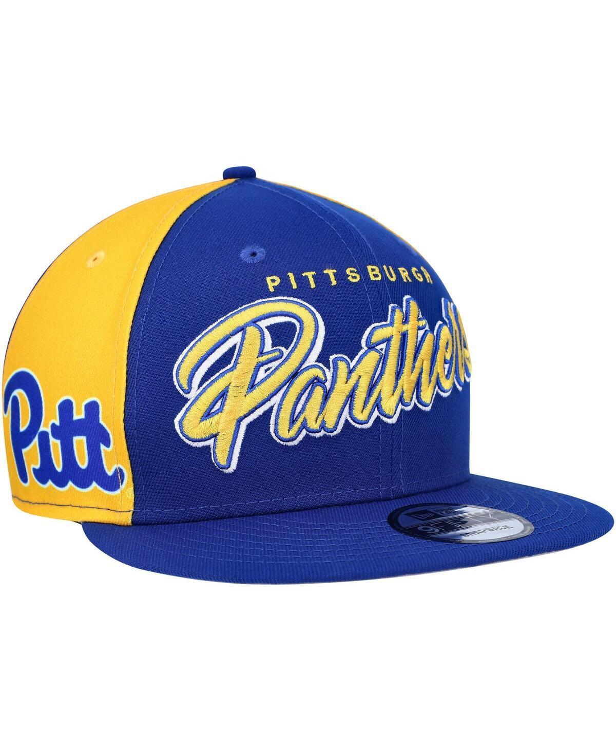 Mens New Era Royal Pitt Panthers Outright 9FIFTY Snapback Hat Product Image