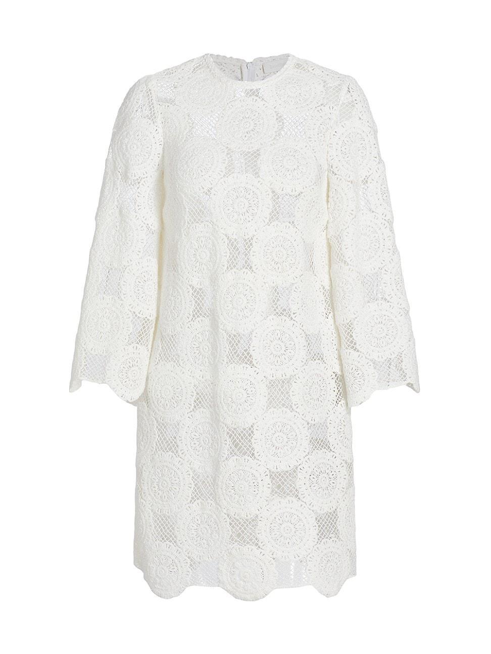 Womens Junie Guipure Lace Cover-Up Tunic Dress Product Image