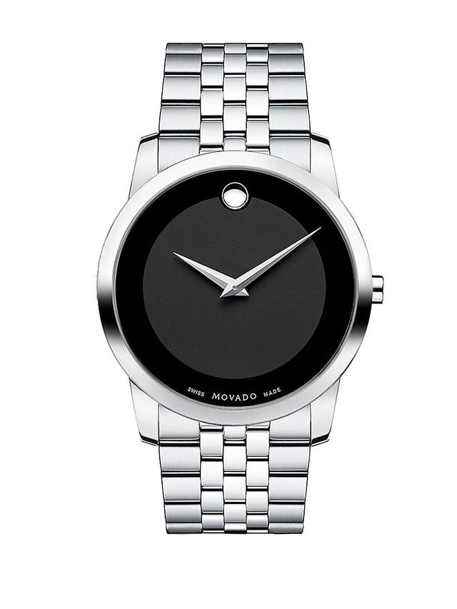 Mens Museum Classic Stainless Steel Bracelet Watch Product Image