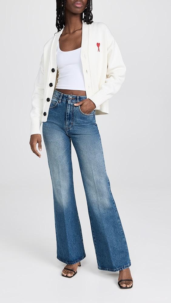 AMI Flare Fit Jeans | Shopbop Product Image