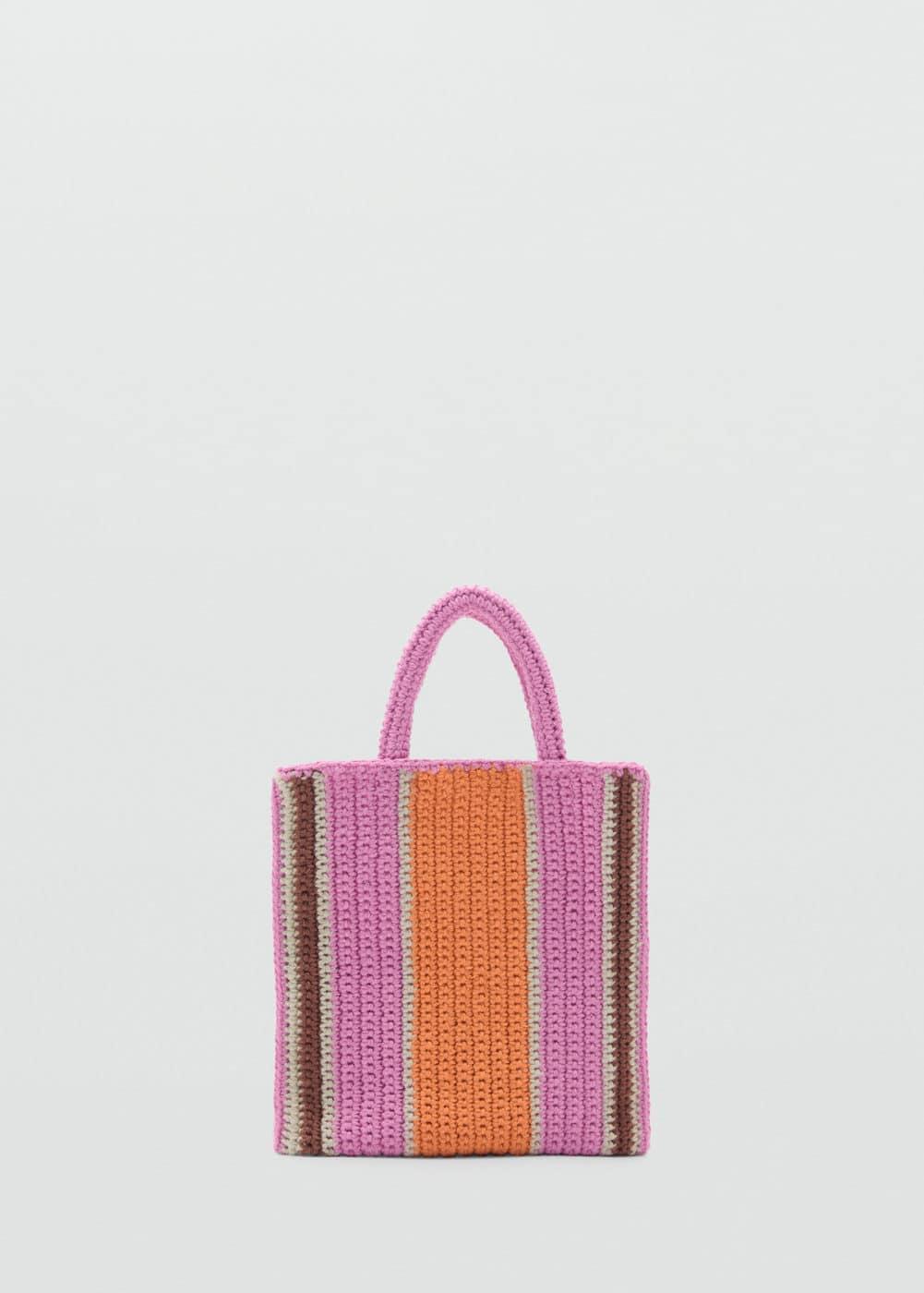 MANGO - Crochet shopper bag - One size - Women Product Image