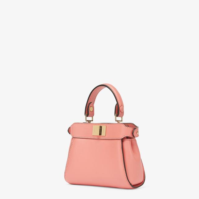 Nano PeekabooPink nappa leather miniature bag Product Image