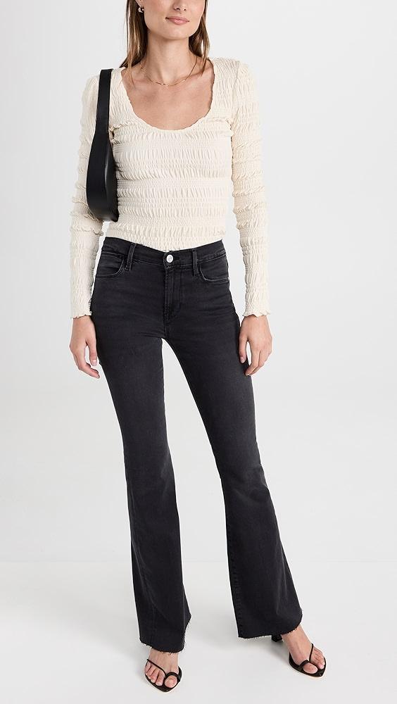 FRAME Le High Flare Jeans | Shopbop Product Image