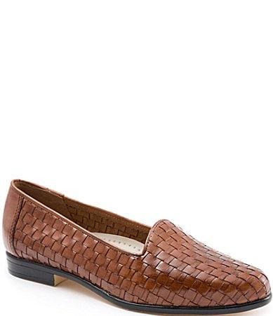 Trotters Liz Woven Leather Slip Product Image