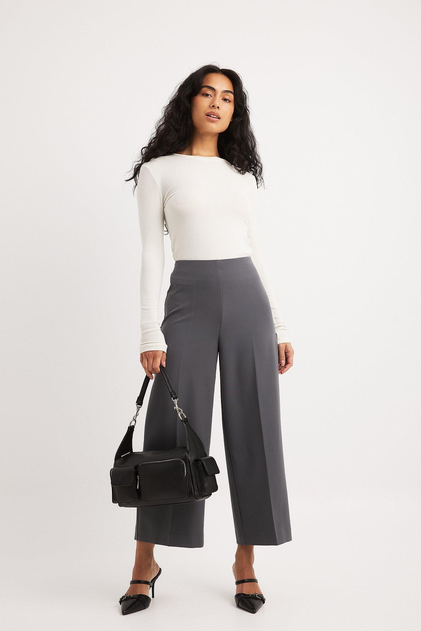 Culotte High Waist Pants Product Image