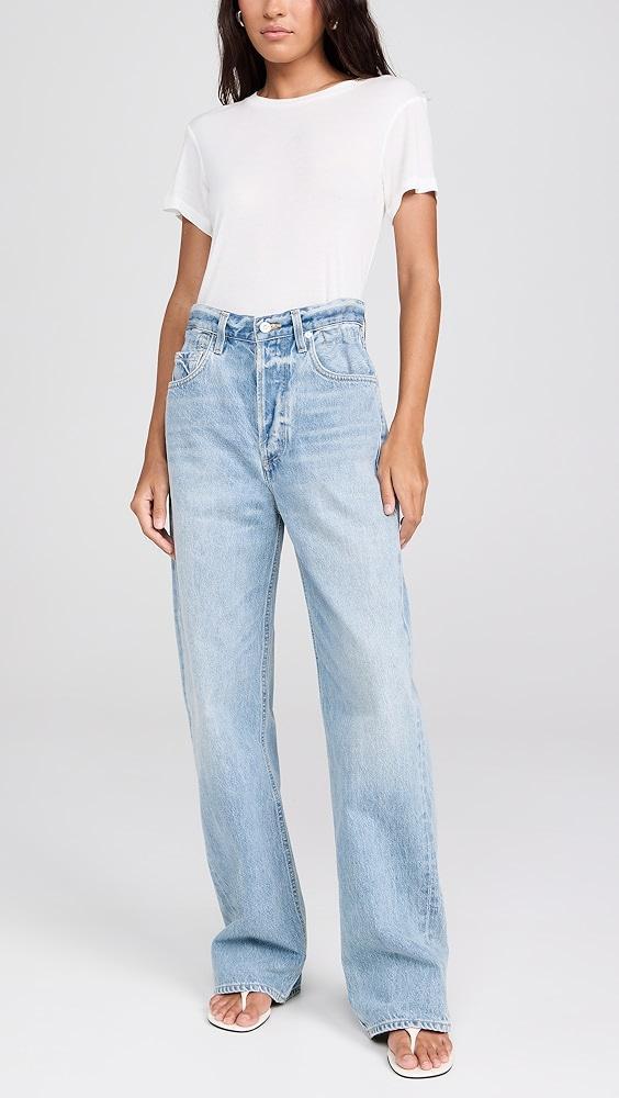 Citizens of Humanity Gwendoline Scrunch Regenerative Cotton Jeans | Shopbop Product Image