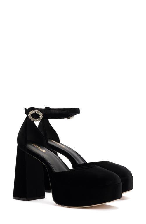 Larroud Ari Ankle Strap Platform Pump Product Image