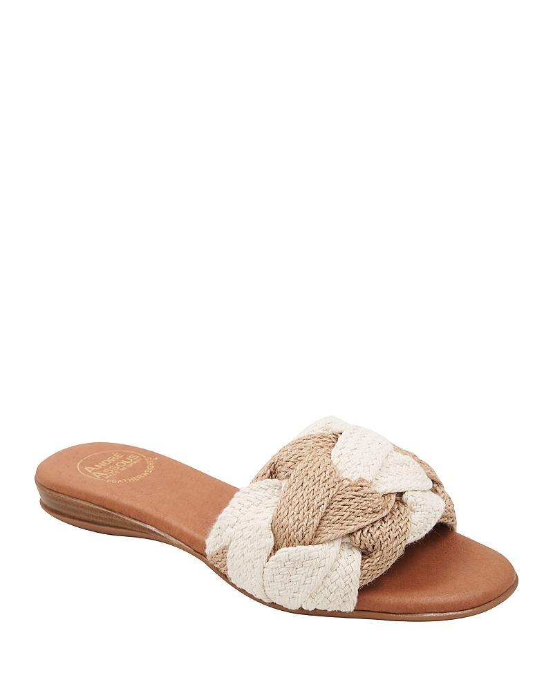 Andre Assous Nahala Woven Slide Sandals Product Image