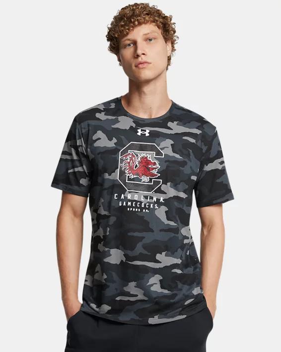 Mens UA Performance Cotton Camo Collegiate T-Shirt Product Image