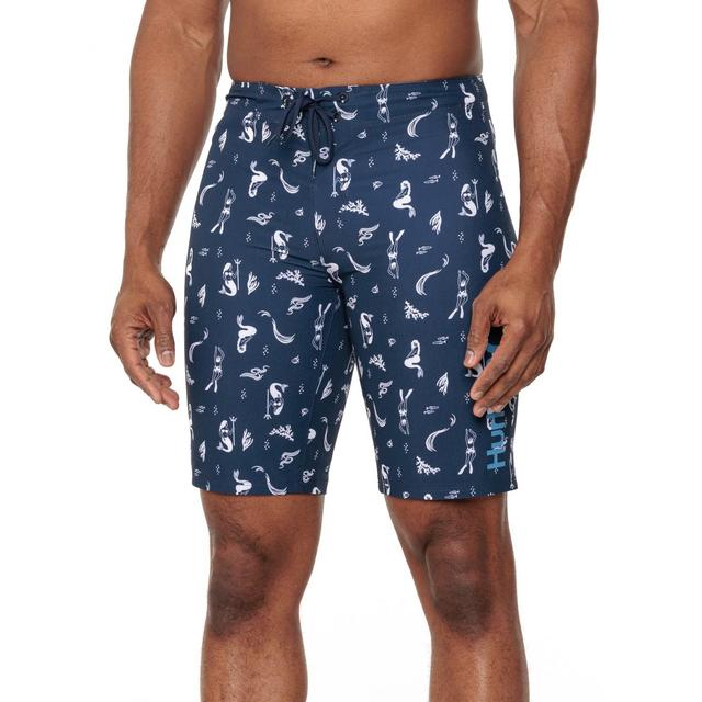 HURLEY EXIST Deep Sea AOP Swim Boardshorts Product Image