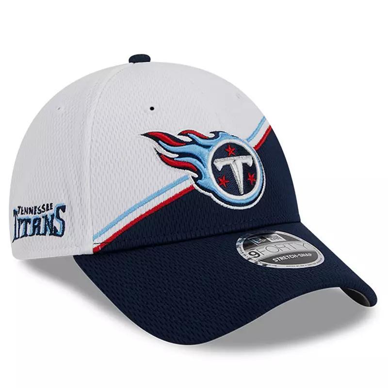 Mens New Era White Tennessee Titans 2023 Sideline 9FORTY Adjustable Hat - White Product Image