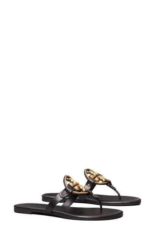Tory Burch Metal Miller Soft Leather Sandal Product Image