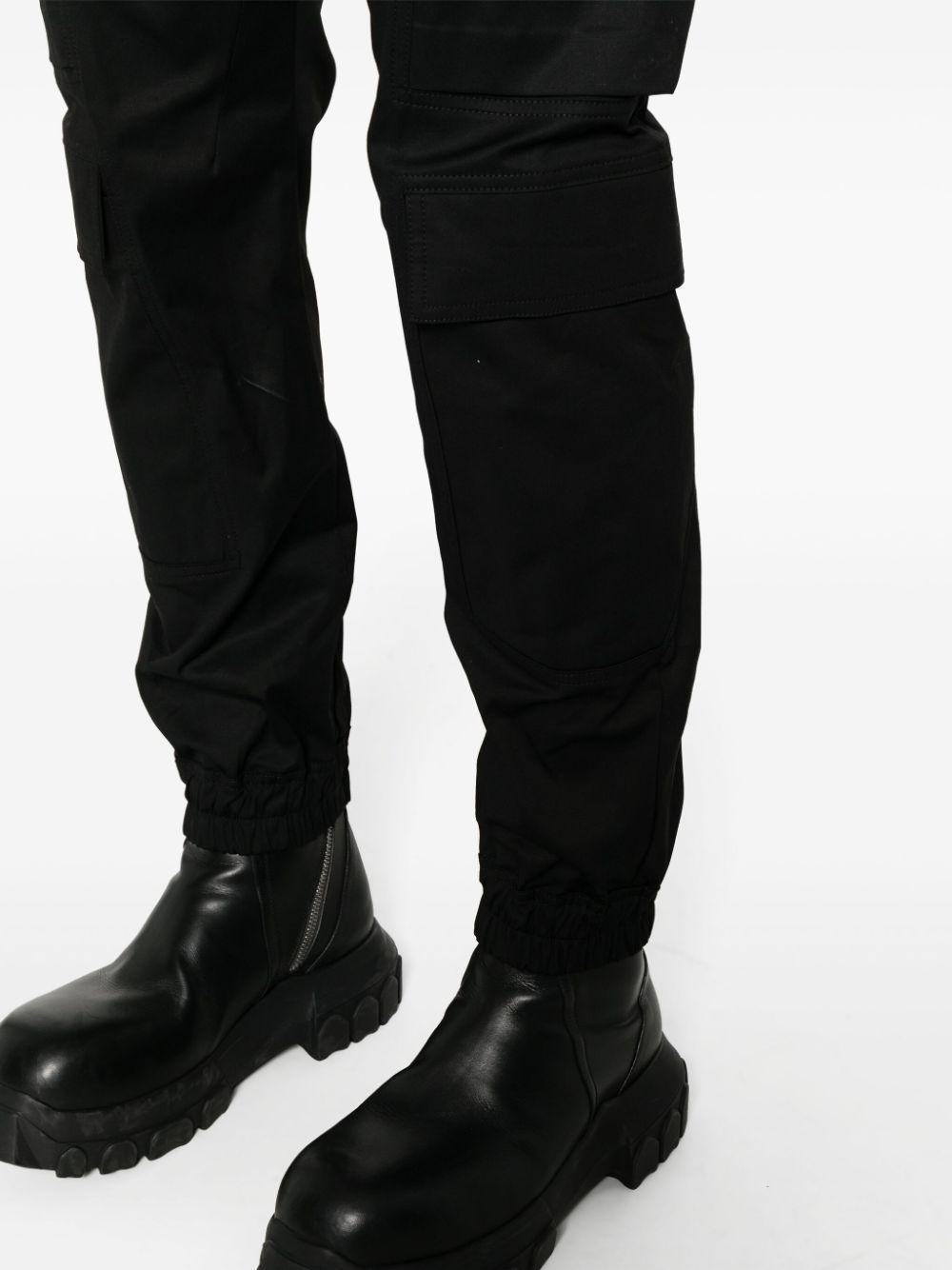 RICK OWENS Mastodon Cut Drawstring Pant In Black Product Image