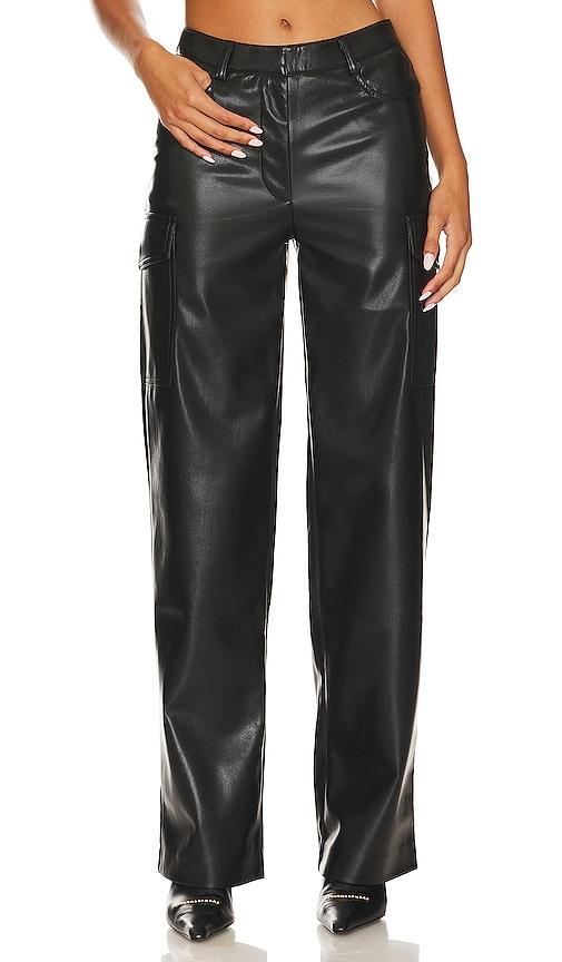 Nate Faux Leather Cargo Pant Product Image