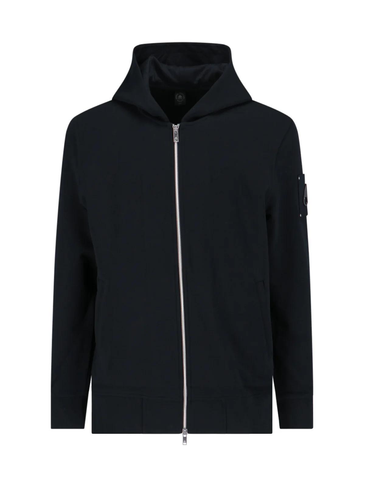 Moose Knuckles Mens Hartsfield Zip-Up Hoodie Product Image