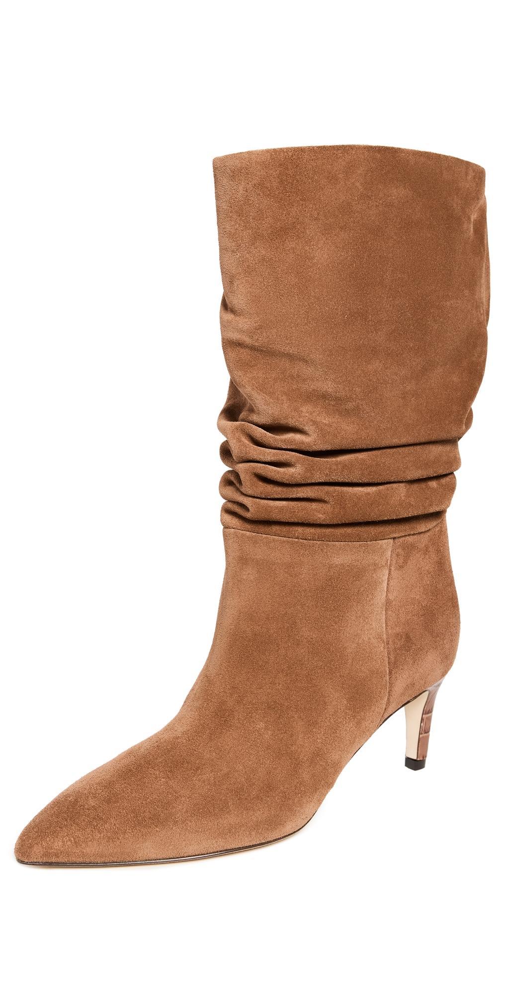 Womens Slouchy Suede Boots Product Image