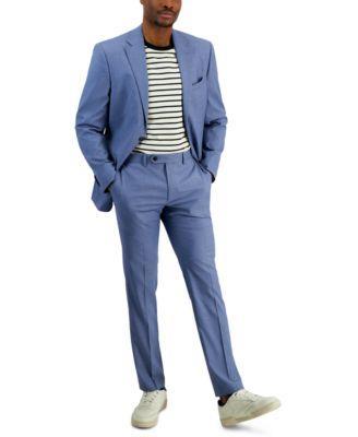 Men's Slim-Fit Solid Suit Product Image