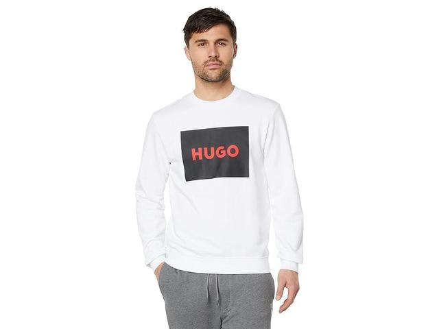 BOSS Durago Crew Neck Sweatshirt (Linen ) Men's Clothing Product Image