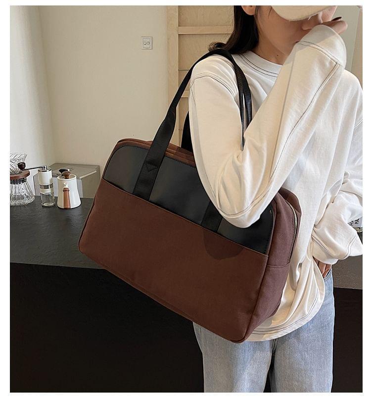 Two Tone Carryall Bag Product Image