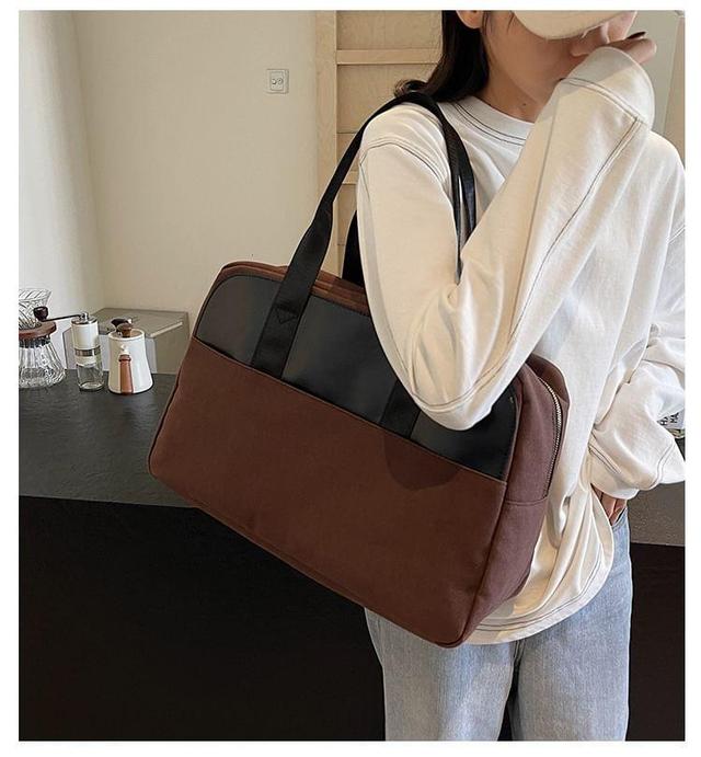 Two Tone Carryall Bag Product Image