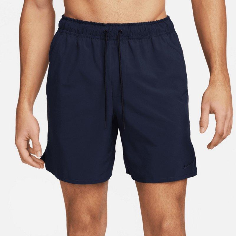 Nike Training Dri-FIT Unlimited ultra-light woven 7inch shorts in navy Product Image