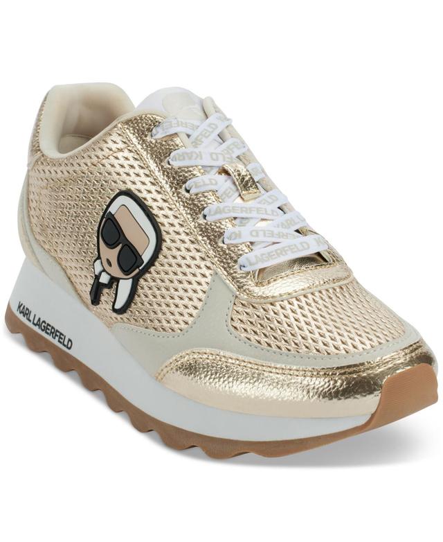 Karl Lagerfeld Paris Womens Meade Lace-Up Sneakers Product Image