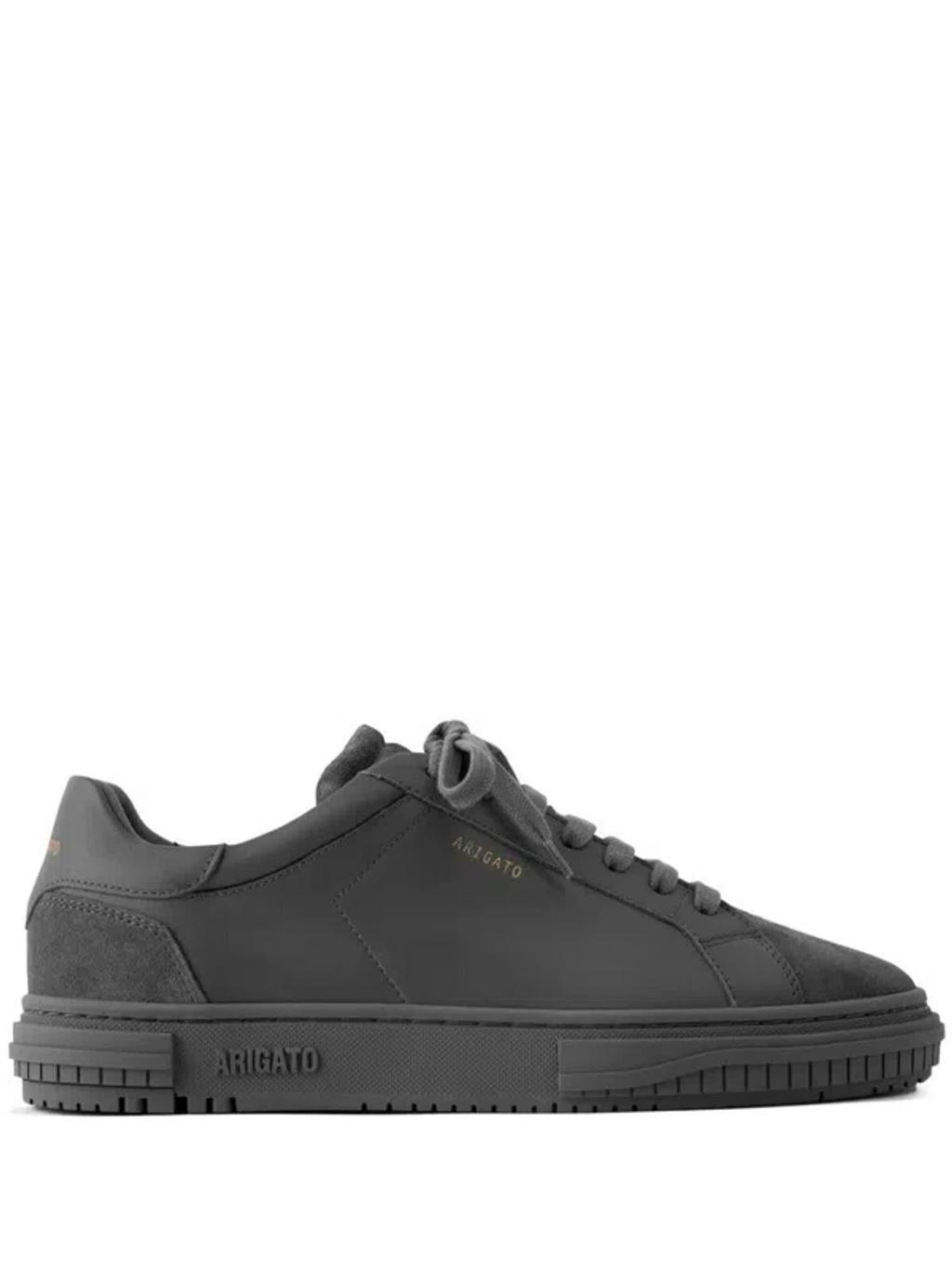 AXEL ARIGATO Atlas Panelled Leather Sneakers In Grey Product Image