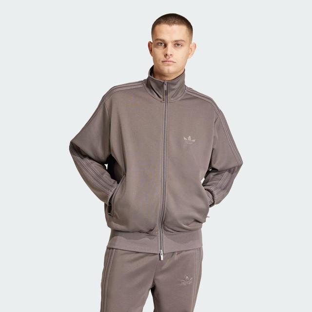 adidas Track Top Charcoal XS Mens Product Image