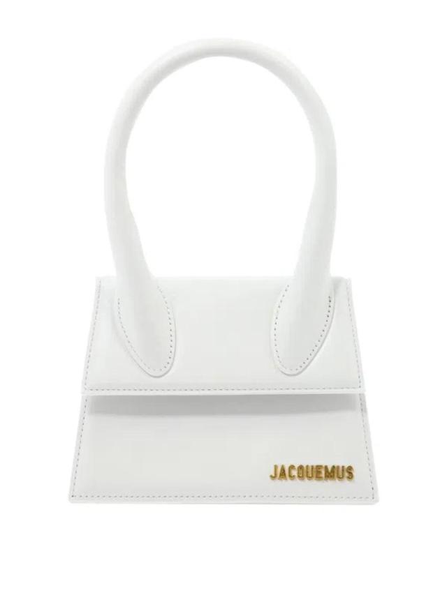 JACQUEMUS Women's Le Chiquito Moyen Bag In White Product Image