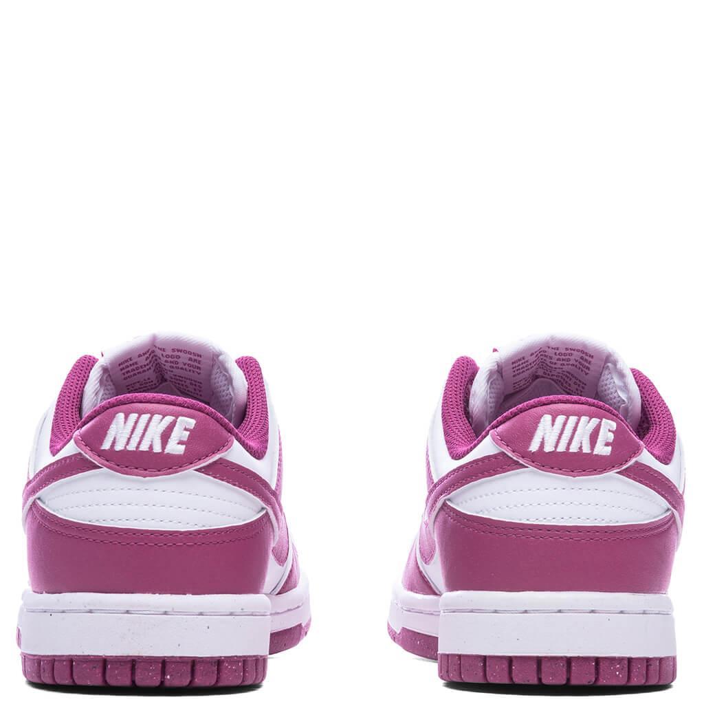 Dunk Low Women's - White/Hot Fuchsia Female Product Image