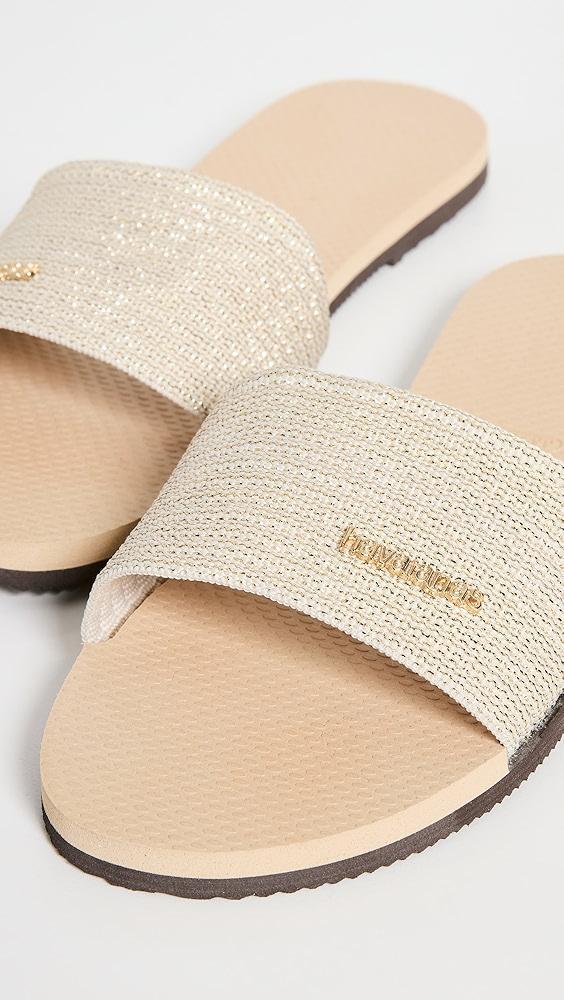 Havaianas You Malta Metallic Flip Flops | Shopbop Product Image