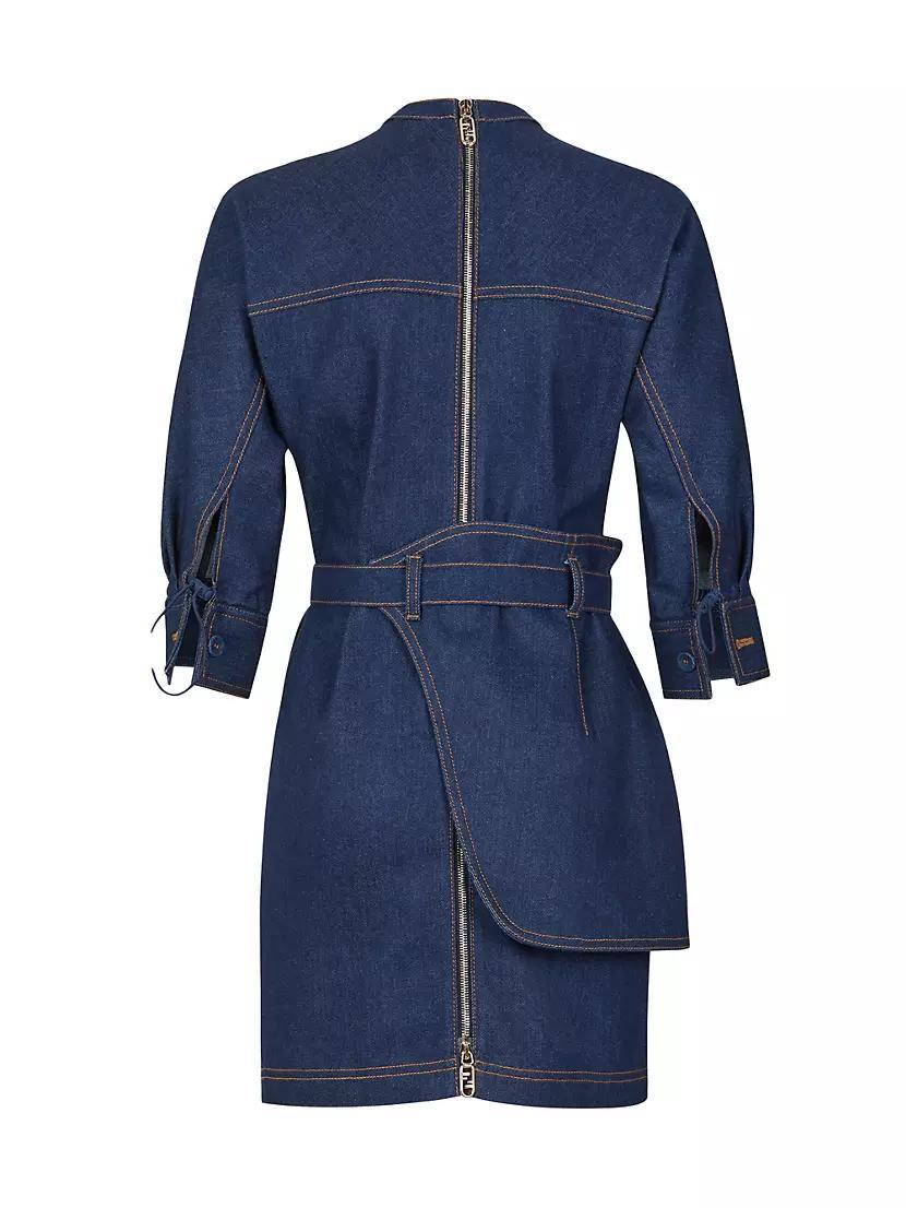 Buckled Jean Dress Product Image