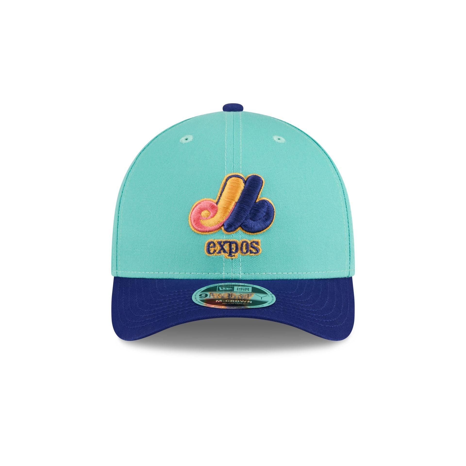 Montreal Expos Clear Mint 9FORTY M-Crown Adjustable Hat Male Product Image