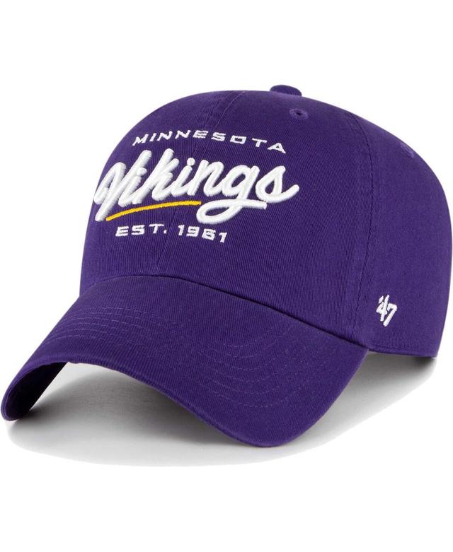 Womens 47 Minnesota Vikings Sidney Clean Up Adjustable Hat Product Image