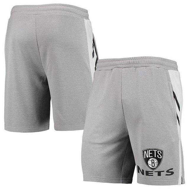 Mens Concepts Sport Gray Brooklyn Nets Stature Shorts Product Image