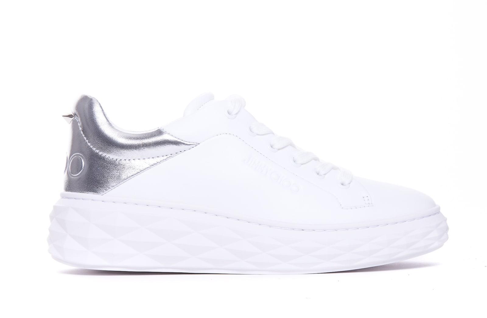 "diamond Maxi" Sneakers In White Product Image