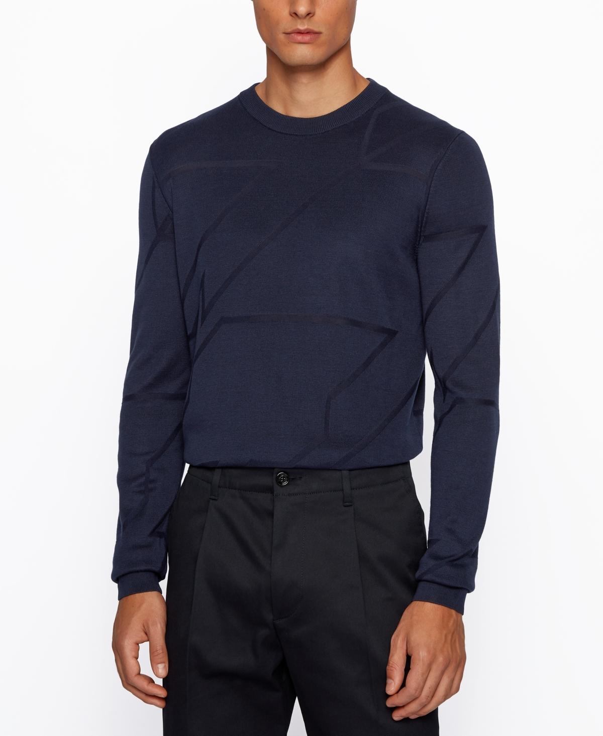 Boss by Hugo Boss Mens T-Milan Italian-Silk Sweater Product Image